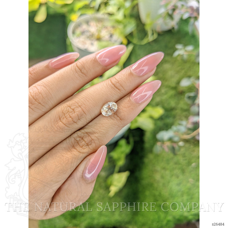 2.00 Ct. Peach Sapphire from Ceylon (Sri Lanka)