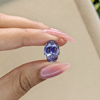 8.06 Ct. Bluish Purple Sapphire from Ceylon (Sri Lanka) Life Style