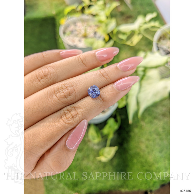 3.02 Ct. Violet Sapphire from Ceylon (Sri Lanka)