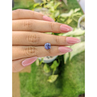 3.02 Ct. Violet Sapphire from Ceylon (Sri Lanka) Life Style