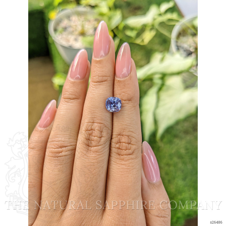 3.02 Ct. Violet Sapphire from Ceylon (Sri Lanka)