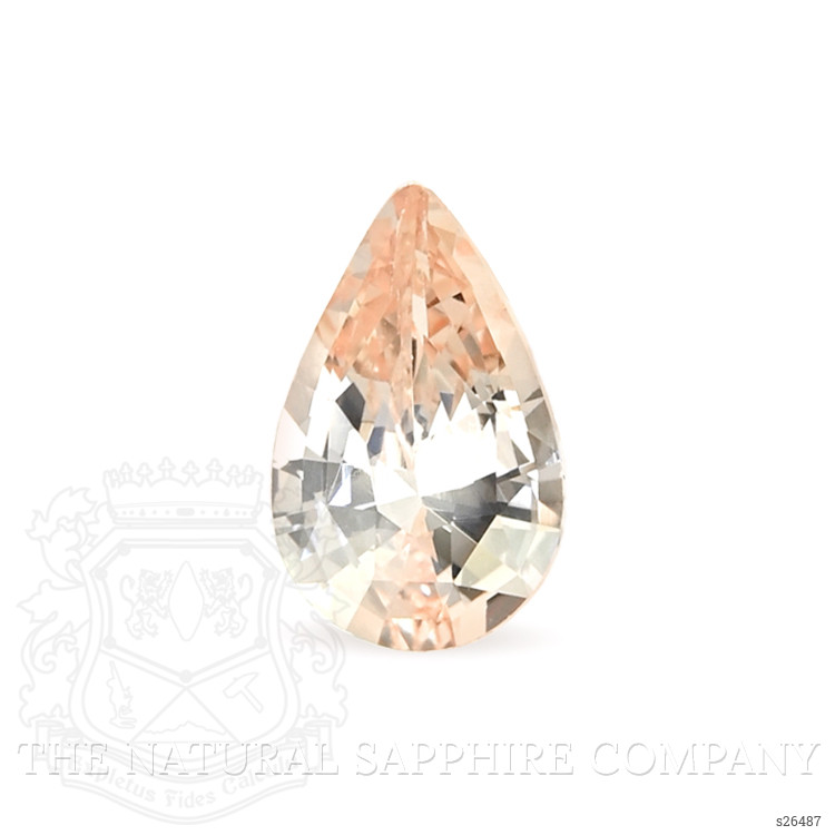 1.13 Ct. Peach Sapphire from Ceylon (Sri Lanka)