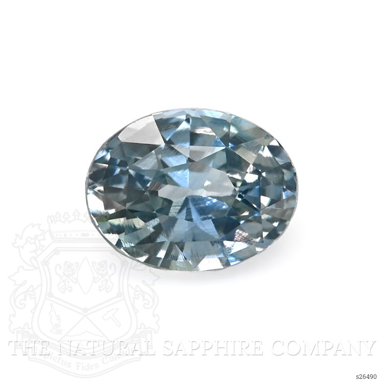 1.51 Ct. Greyish Blue Sapphire from Ceylon (Sri Lanka)