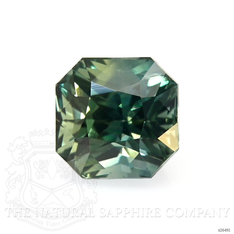 2.02 Ct. Bluish Green Sapphire from Madagascar