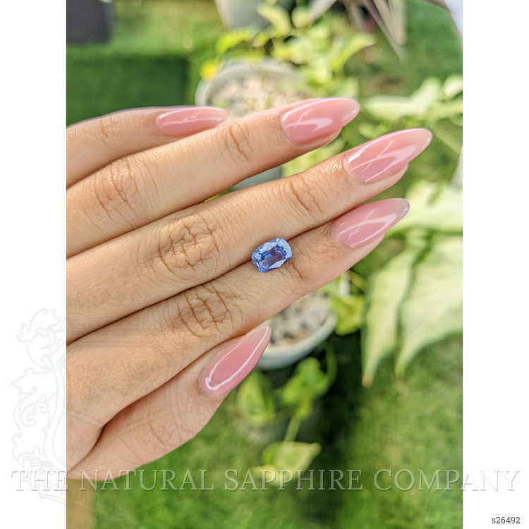 2.19 Ct. Blue Sapphire from Ceylon (Sri Lanka)