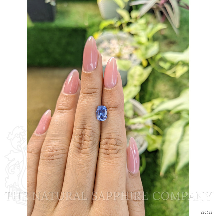 2.19 Ct. Blue Sapphire from Ceylon (Sri Lanka)