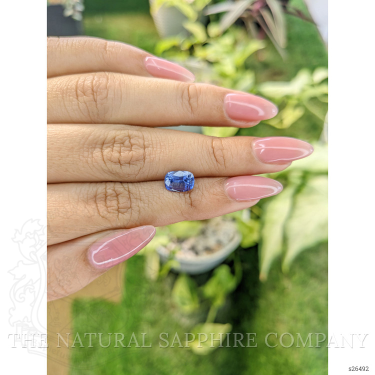 2.19 Ct. Blue Sapphire from Ceylon (Sri Lanka)