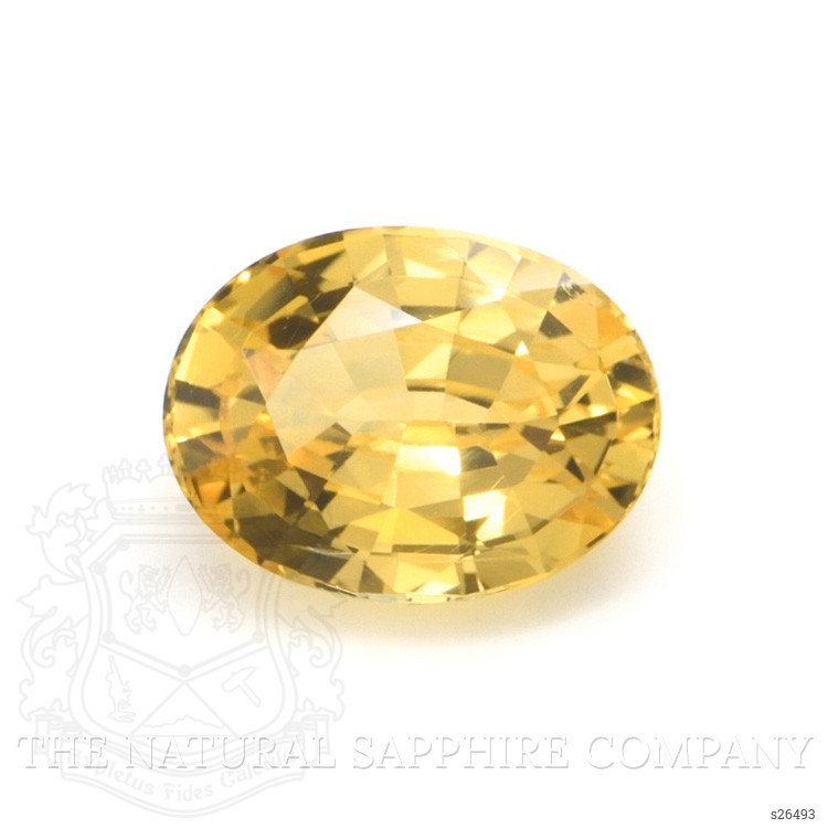 2.06 Ct. Yellow Sapphire from Ceylon (Sri Lanka)