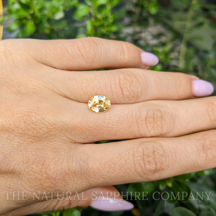 2.06 Ct. Yellow Sapphire from Ceylon (Sri Lanka)