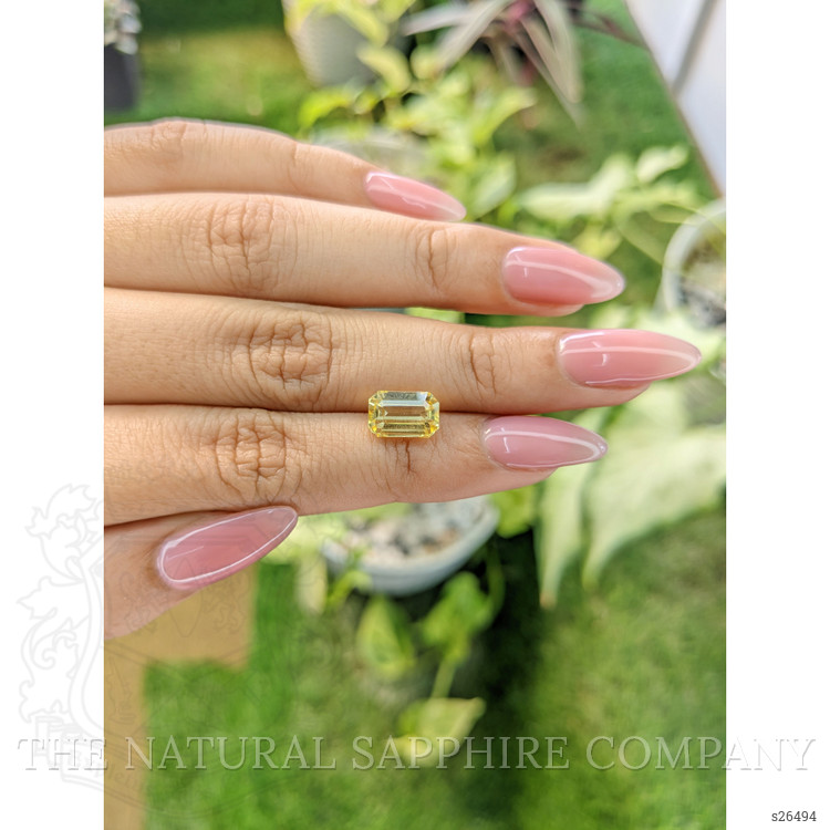 3.12 Ct. Yellow Sapphire from Ceylon (Sri Lanka)