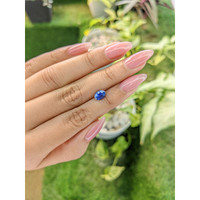 1.29 Ct. Blue Sapphire from Ceylon (Sri Lanka) Life Style