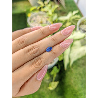 1.10 Ct. Blue Sapphire from Ceylon (Sri Lanka) Life Style