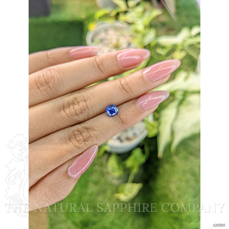 1.11 Ct. Blue Sapphire from Ceylon (Sri Lanka)