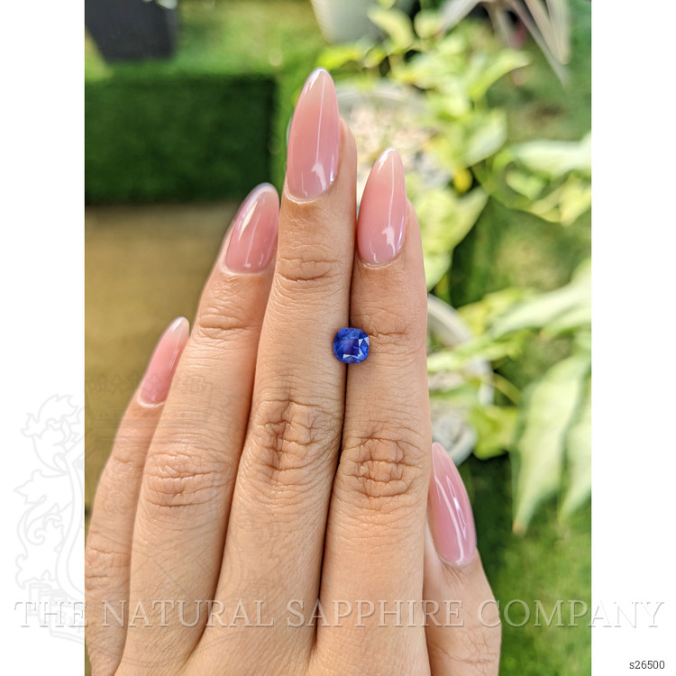 1.11 Ct. Blue Sapphire from Ceylon (Sri Lanka)