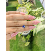 1.11 Ct. Blue Sapphire from Ceylon (Sri Lanka) Life Style