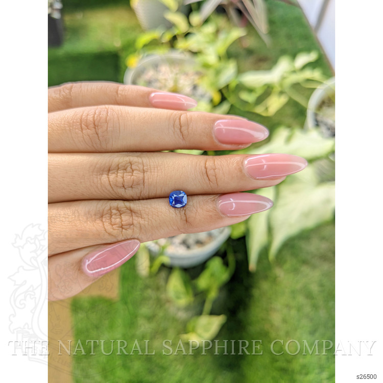 1.11 Ct. Blue Sapphire from Ceylon (Sri Lanka)