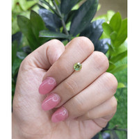 1.17 Ct. Green Sapphire from Madagascar Life Style