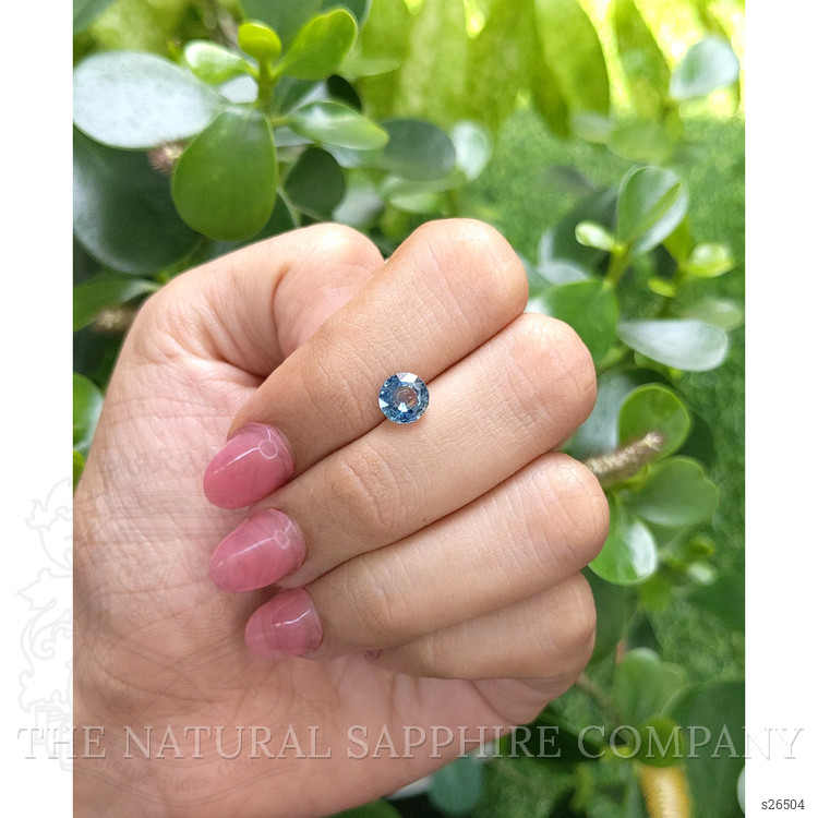 1.52 Ct. Greenish Blue Sapphire from Madagascar