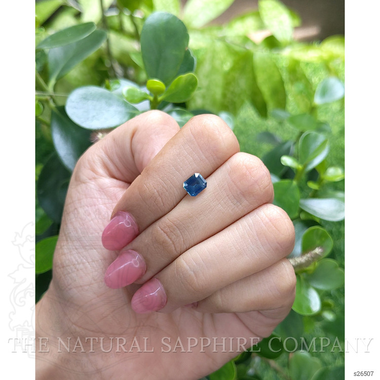 1.17 Ct. Greenish Blue Sapphire from Madagascar