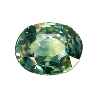 1.55 Ct. Bluish Green Sapphire from Madagascar Video