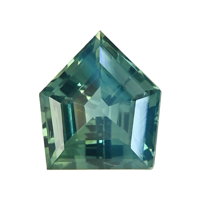 2.11 Ct. Bluish Green Sapphire from Madagascar Video