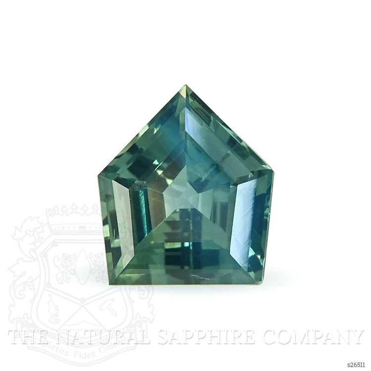 2.11 Ct. Bluish Green Sapphire from Madagascar