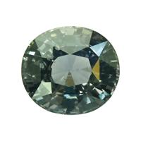 1.02 Ct. Bluish Green Sapphire from Madagascar Video