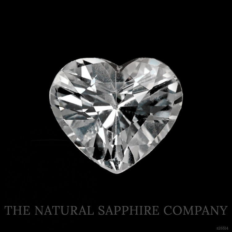1.50 Ct. White Sapphire from Ceylon (Sri Lanka)