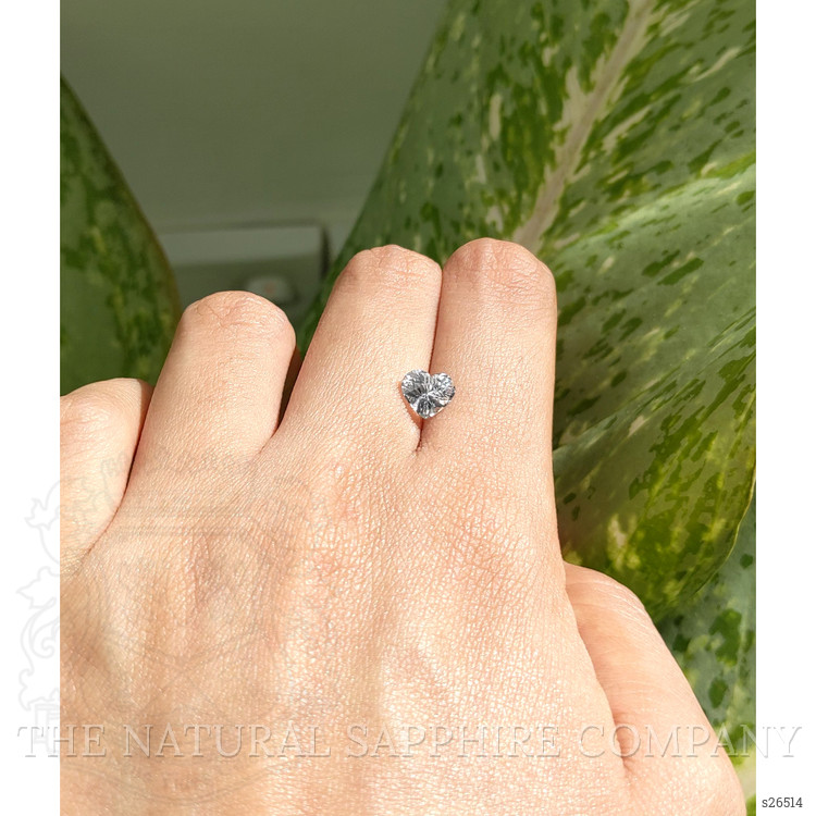 1.50 Ct. White Sapphire from Ceylon (Sri Lanka)