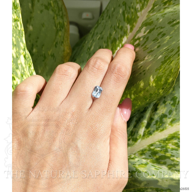 2.01 Ct. White Sapphire from Ceylon (Sri Lanka)