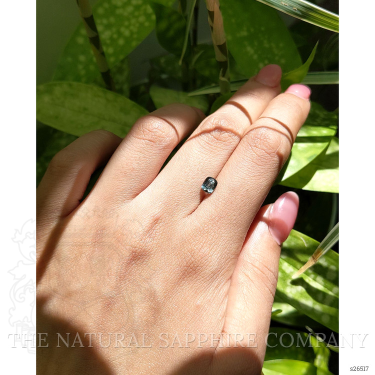 1.00 Ct. Bluish Green Sapphire from Madagascar