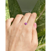 1.16 Ct. Purple Sapphire from Madagascar Life Style
