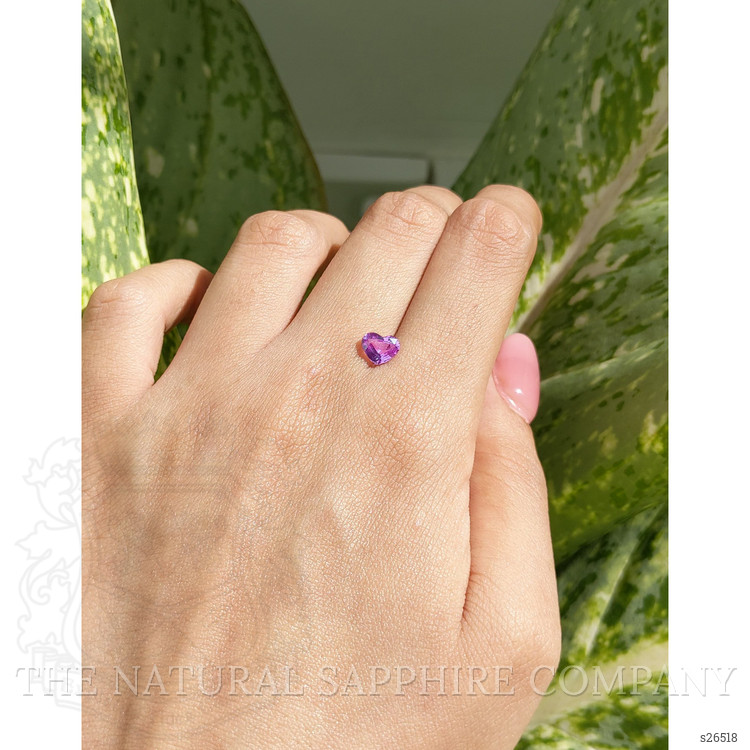 1.16 Ct. Purple Sapphire from Madagascar