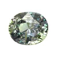 1.05 Ct. Bluish Green Sapphire from Madagascar Video