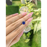 2.05 Ct. Blue Sapphire from Ceylon (Sri Lanka) Life Style