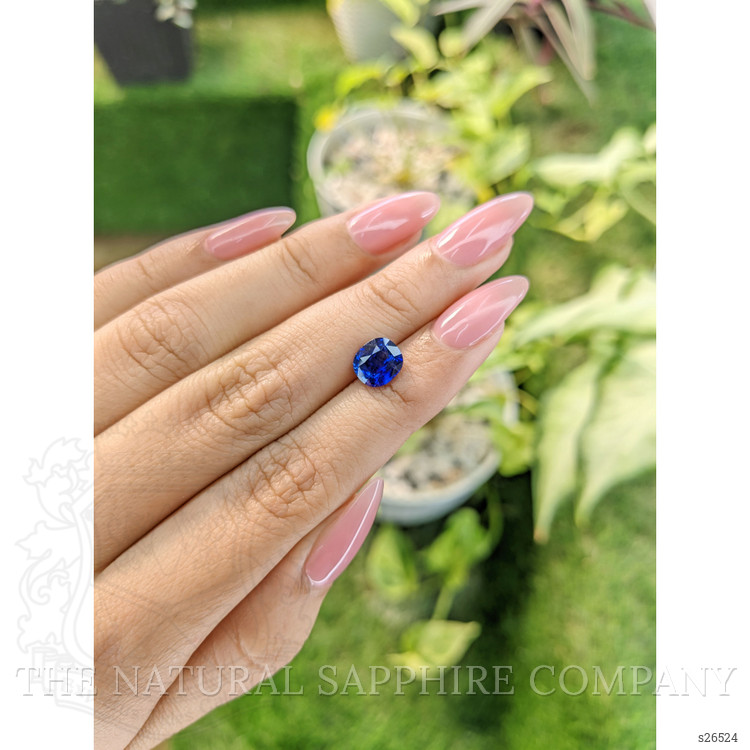 2.05 Ct. Blue Sapphire from Ceylon (Sri Lanka)