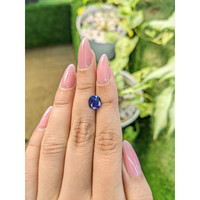 2.05 Ct. Blue Sapphire from Ceylon (Sri Lanka) Life Style