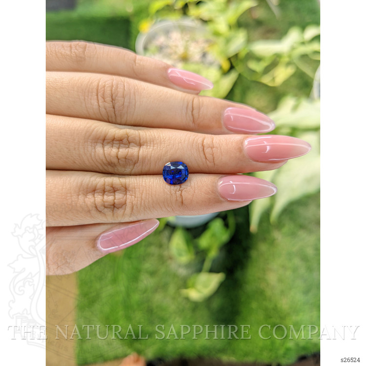 2.05 Ct. Blue Sapphire from Ceylon (Sri Lanka)