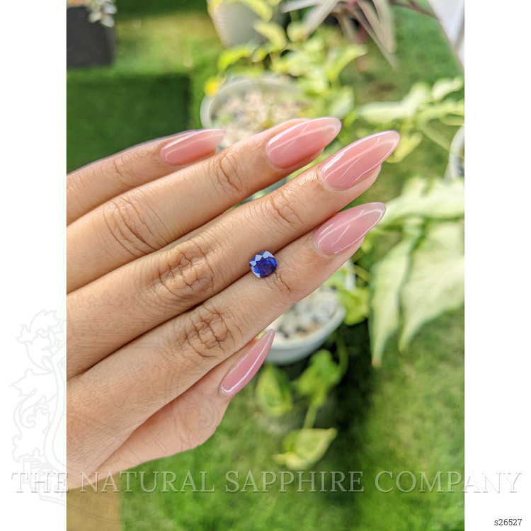 1.21 Ct. Violet Sapphire from Ceylon (Sri Lanka)