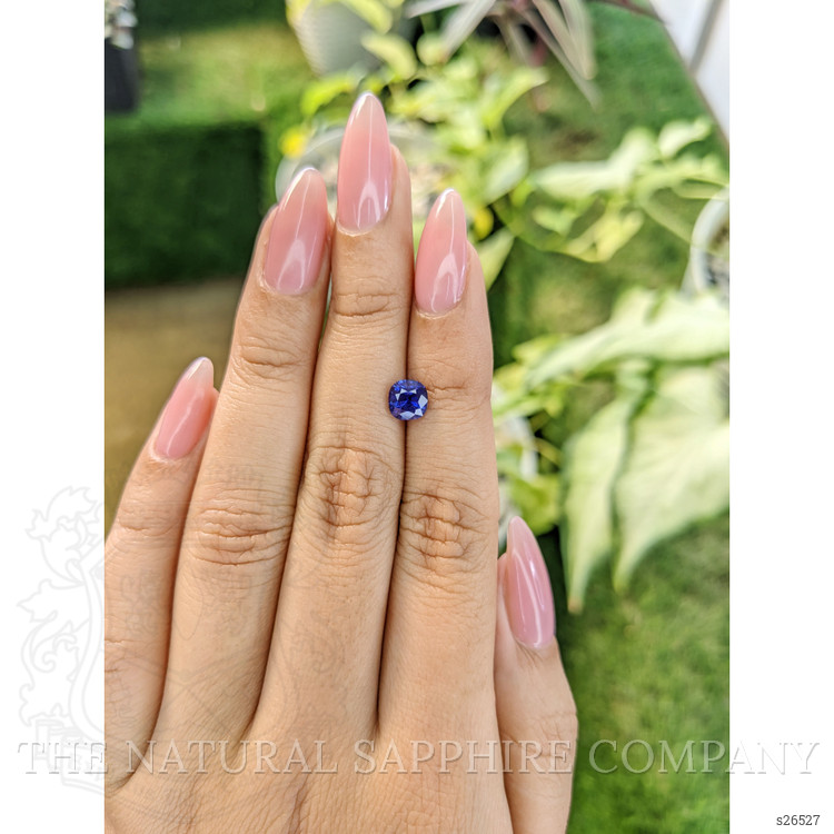 1.21 Ct. Violet Sapphire from Ceylon (Sri Lanka)