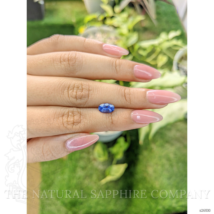 1.48 Ct. Blue Sapphire from Ceylon (Sri Lanka)