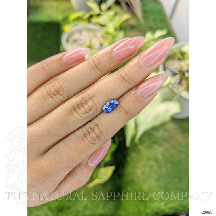 1.48 Ct. Blue Sapphire from Ceylon (Sri Lanka)