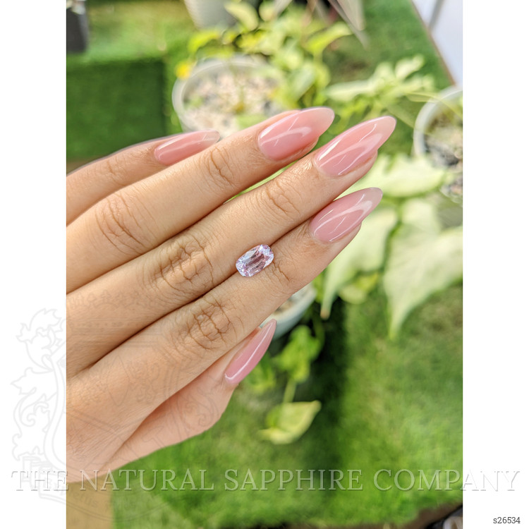 1.66 Ct. Purplish Pink Sapphire from Ceylon (Sri Lanka)