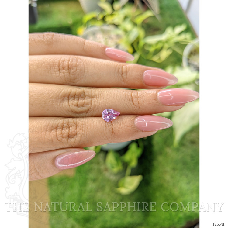 1.27 Ct. Violet Sapphire from Ceylon (Sri Lanka)