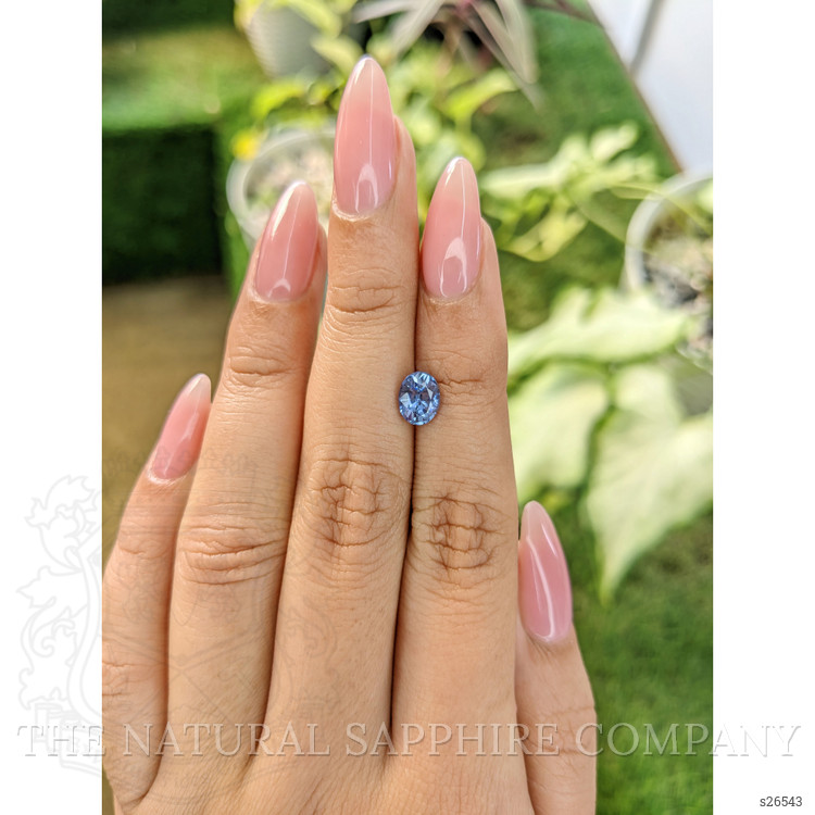 1.39 Ct. Blue Sapphire from Ceylon (Sri Lanka)