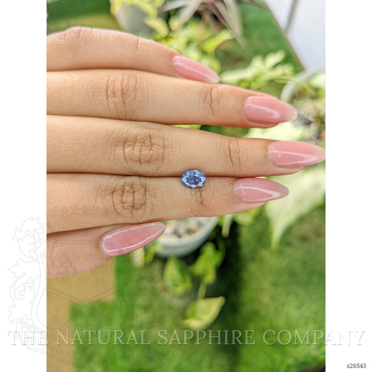 1.39 Ct. Blue Sapphire from Ceylon (Sri Lanka)