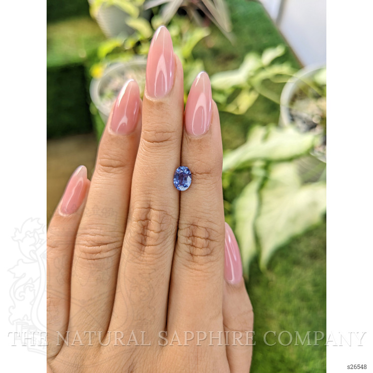 1.07 Ct. Blue Sapphire from Ceylon (Sri Lanka)