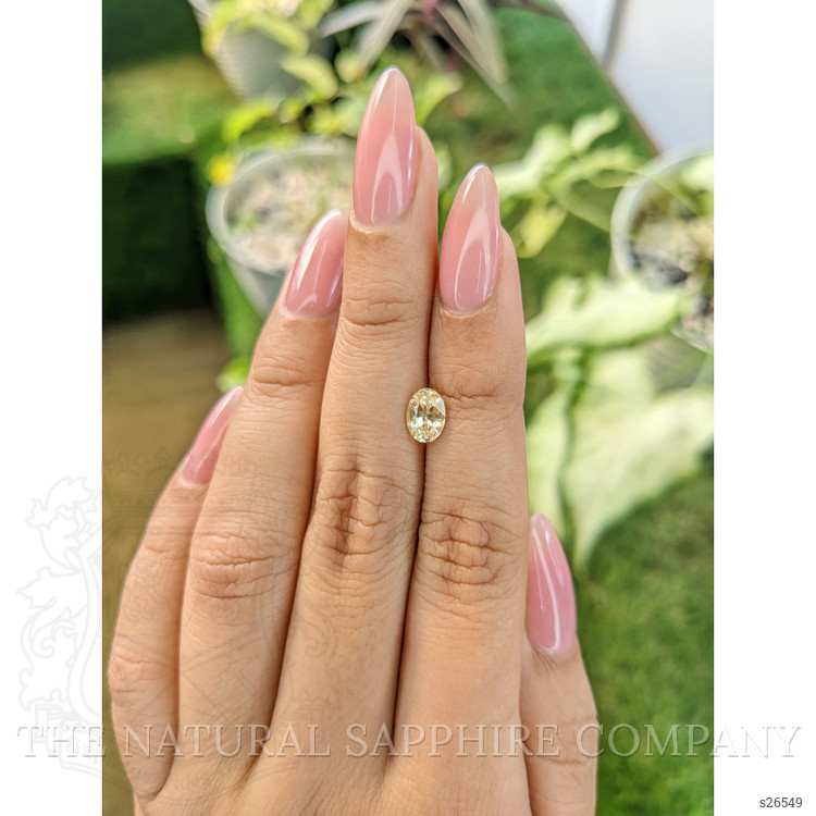 1.06 Ct. Yellow Sapphire from Ceylon (Sri Lanka)