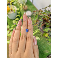 1.60 Ct. Blue Sapphire from Ceylon (Sri Lanka) Life Style
