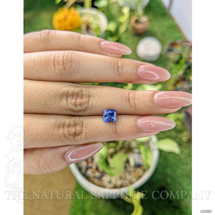 1.60 Ct. Blue Sapphire from Ceylon (Sri Lanka)